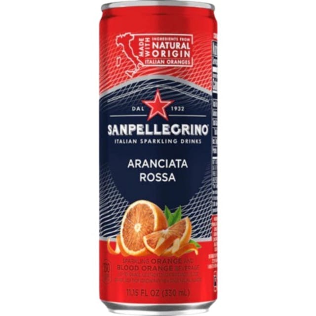 San Pellegrino Aranciata Rossa.