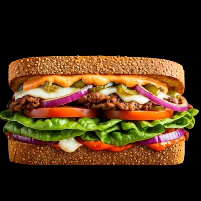 Vegetarian Zesty Melt.