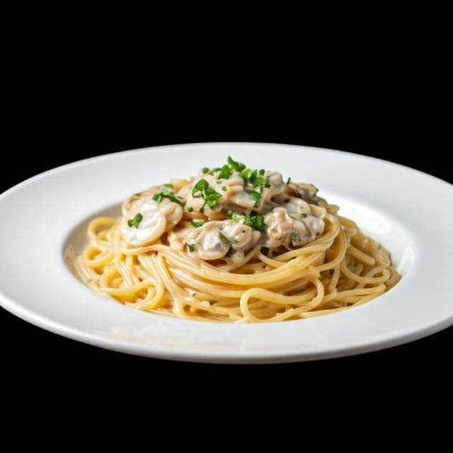Catering Spaghetti Clams.