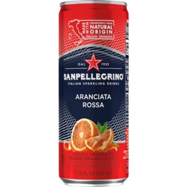 San Pellegrino Aranciata Rossa.