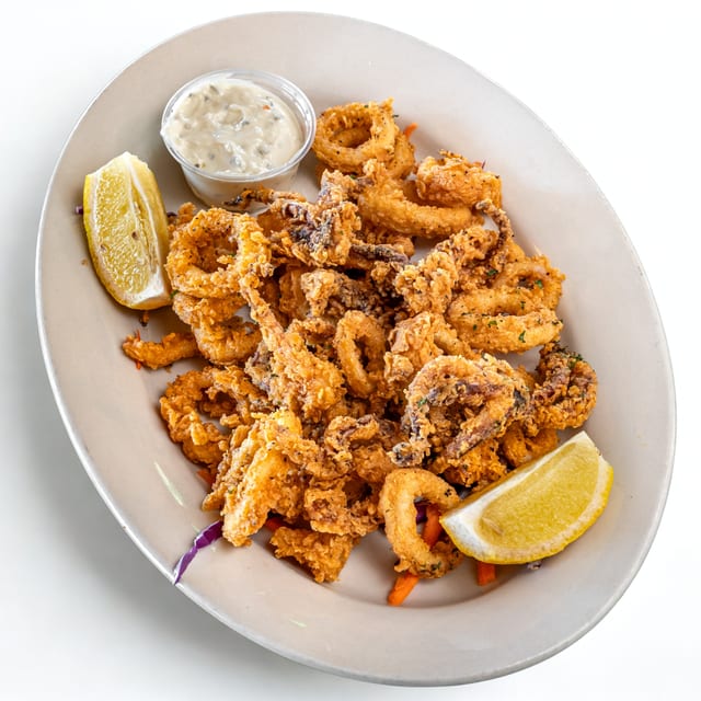 Catering Fried Calamari.