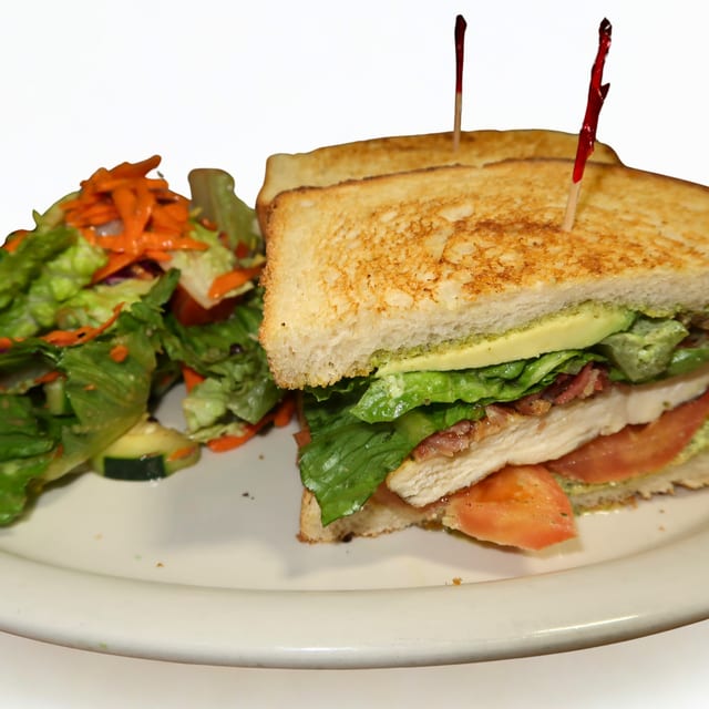 North Beach Chicken Club Sandwich.