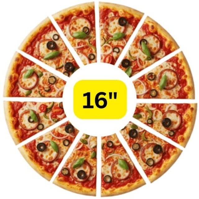 16" Large Pizza.