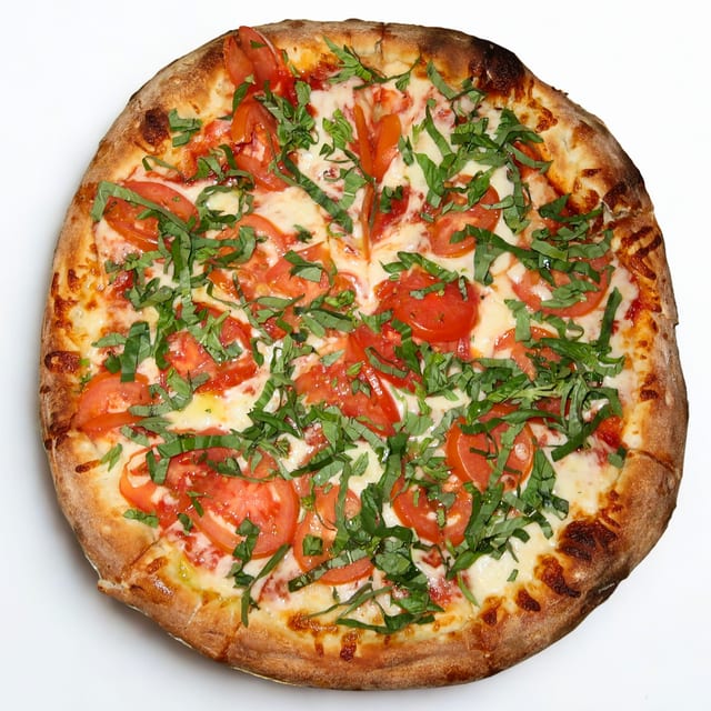 Authentic Margherita Pizza.