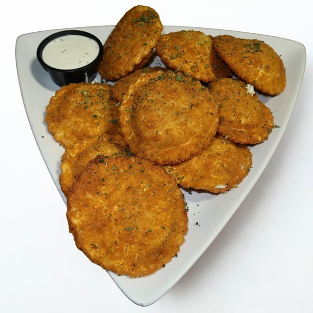 Catering Toasted Cheese Ravioli.