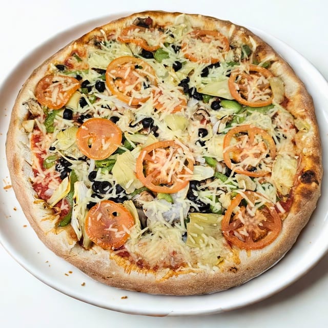 Vegan Pizza.